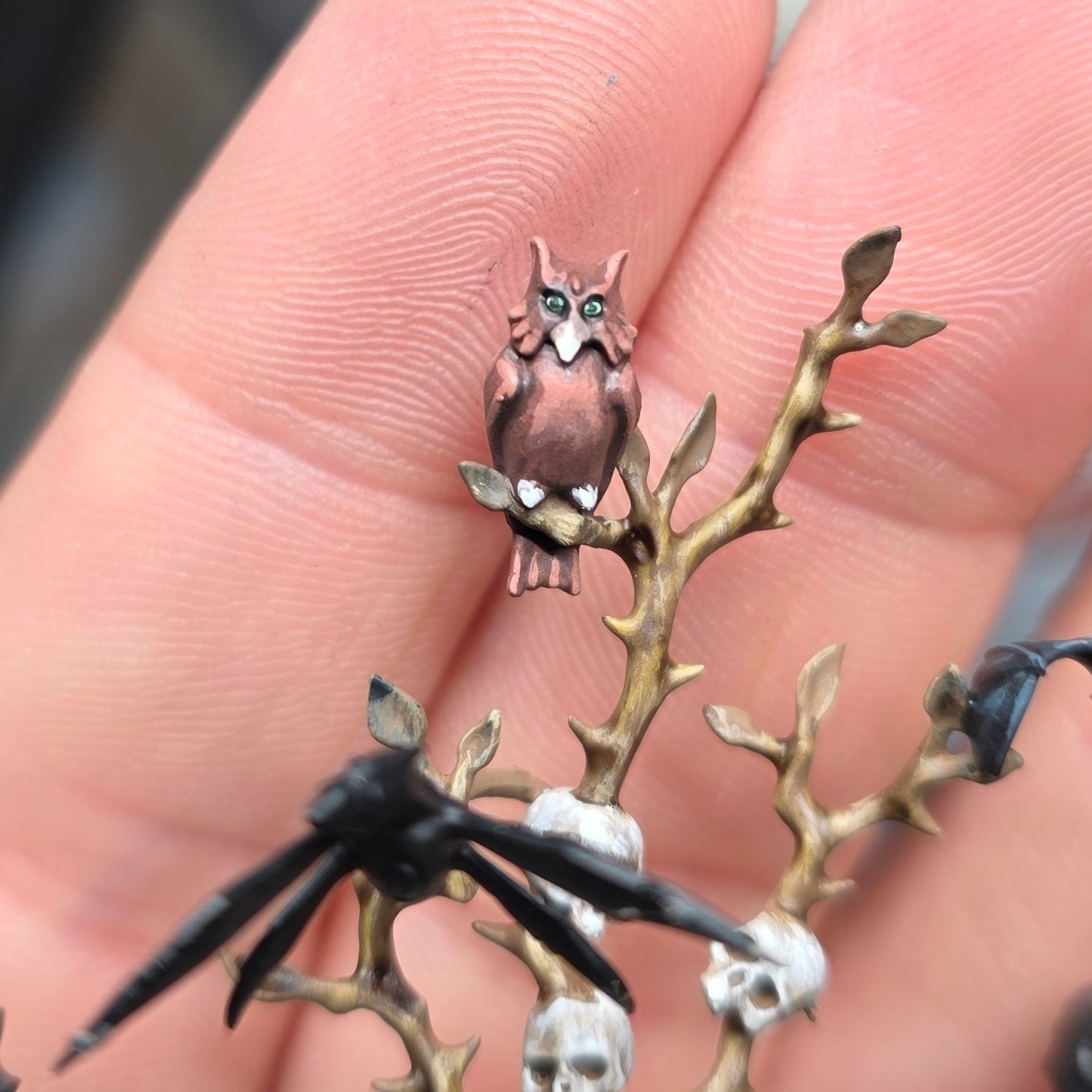 Painting small critters